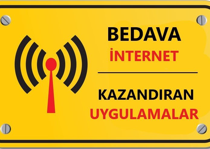 Bedava internet kazandıran uygulamalar