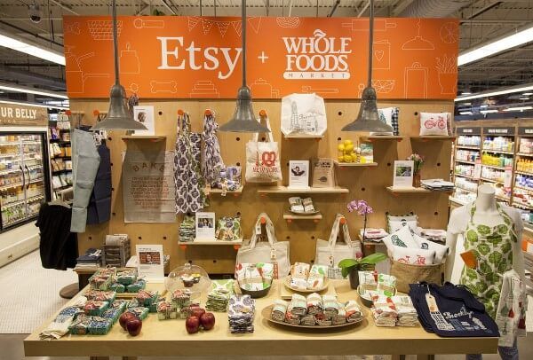 Etsy sitesi 55 milyon kişi tarafından aktif olarak kullanılıyor.